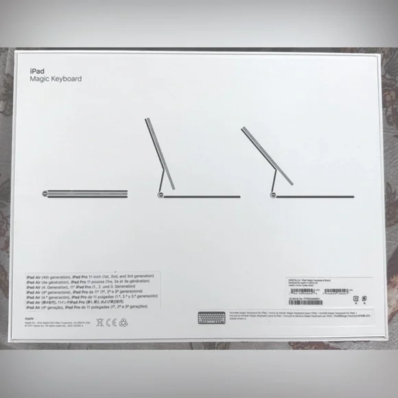 Apple iPad Magic Keyboard Black productivity A2261 - Picture 6 of 7